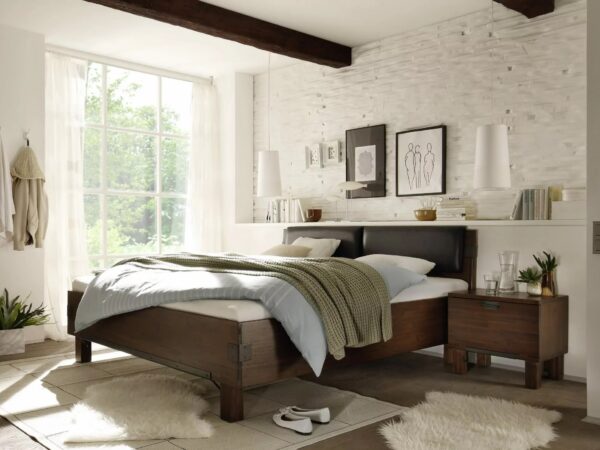 Quadro-Bett Massivholz