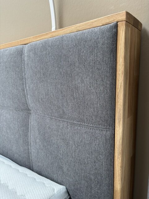 Boxspringbett Vinton – Massivholz-Eiche mit LED-Beleuchtung – 180 – Bild 4