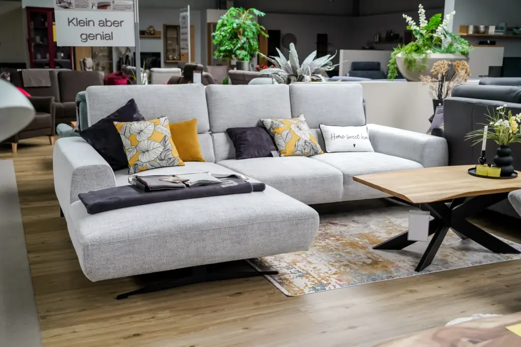 sofa kaufen moebel-stoess-polster-sofagarnitur-grau