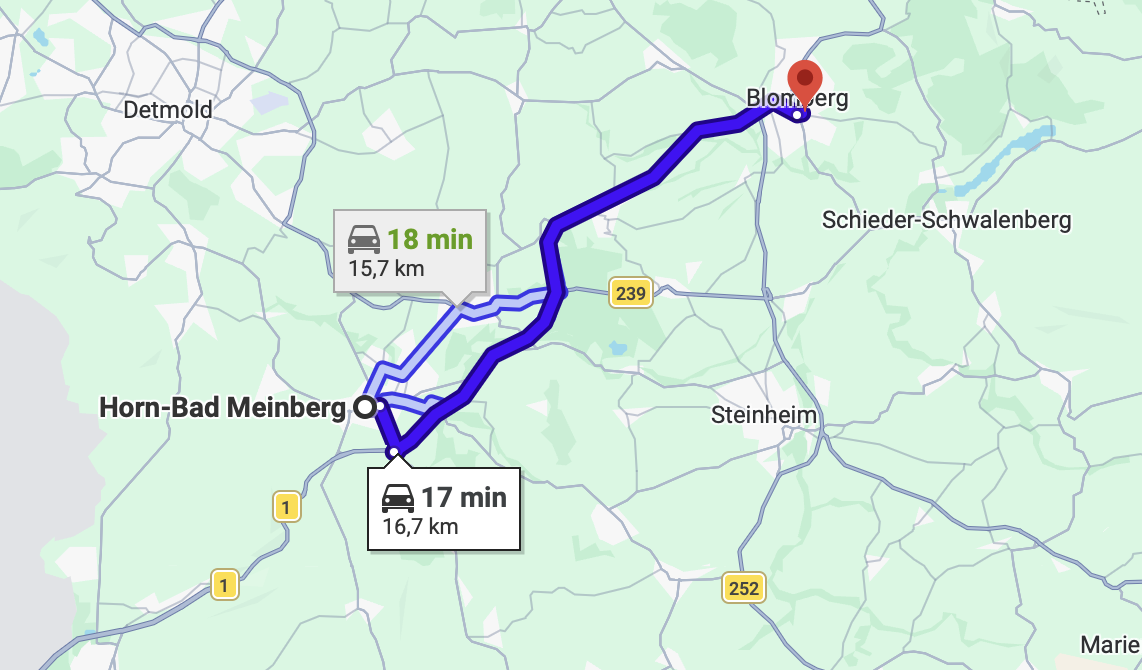Kuechen Horn-Bad Meinberg Anfahrt