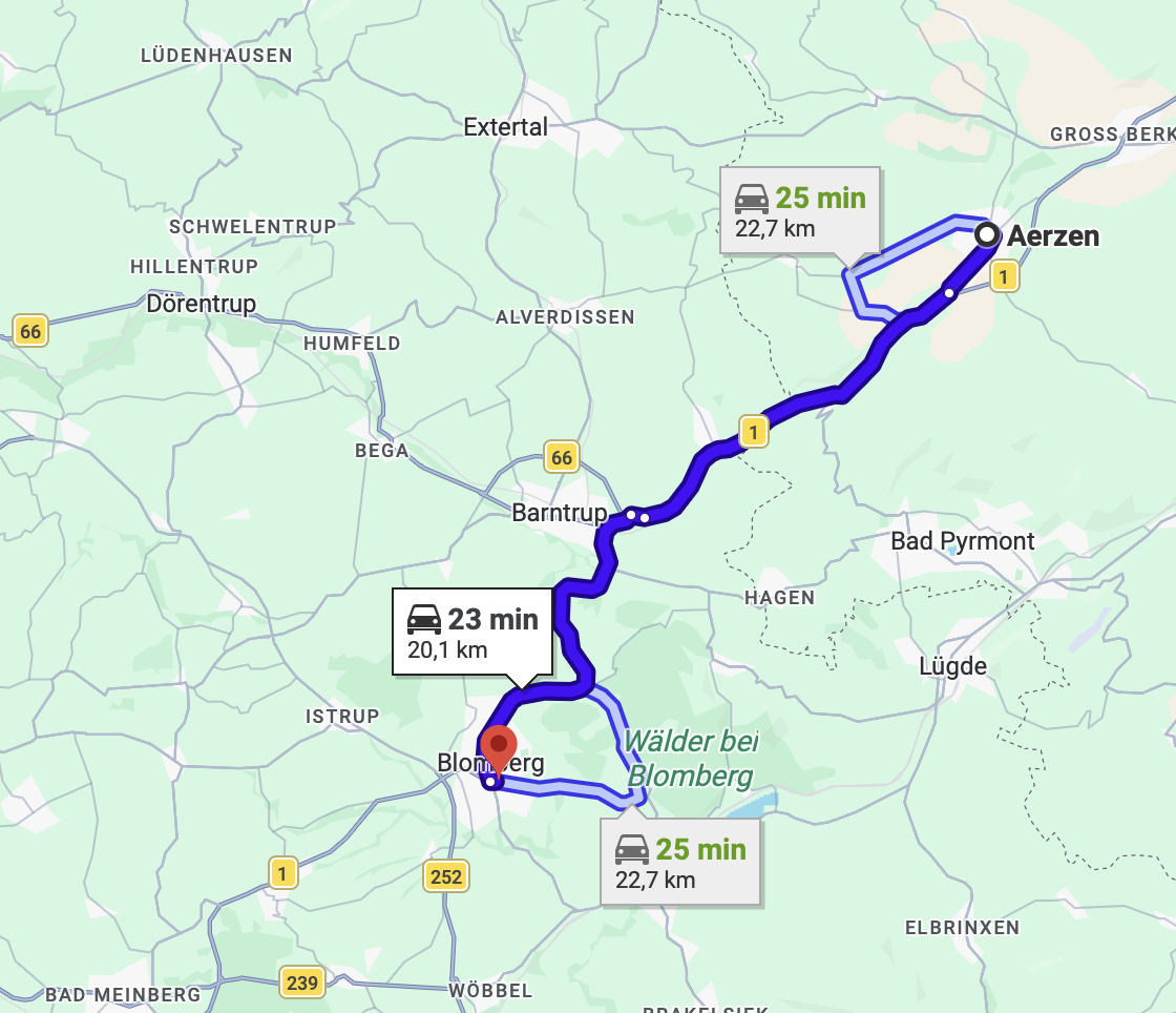 Kuechen Aerzen Anfahrt