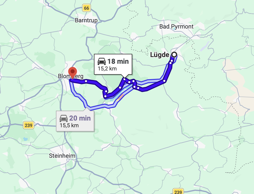 Kuechen Luegde Anfahrt