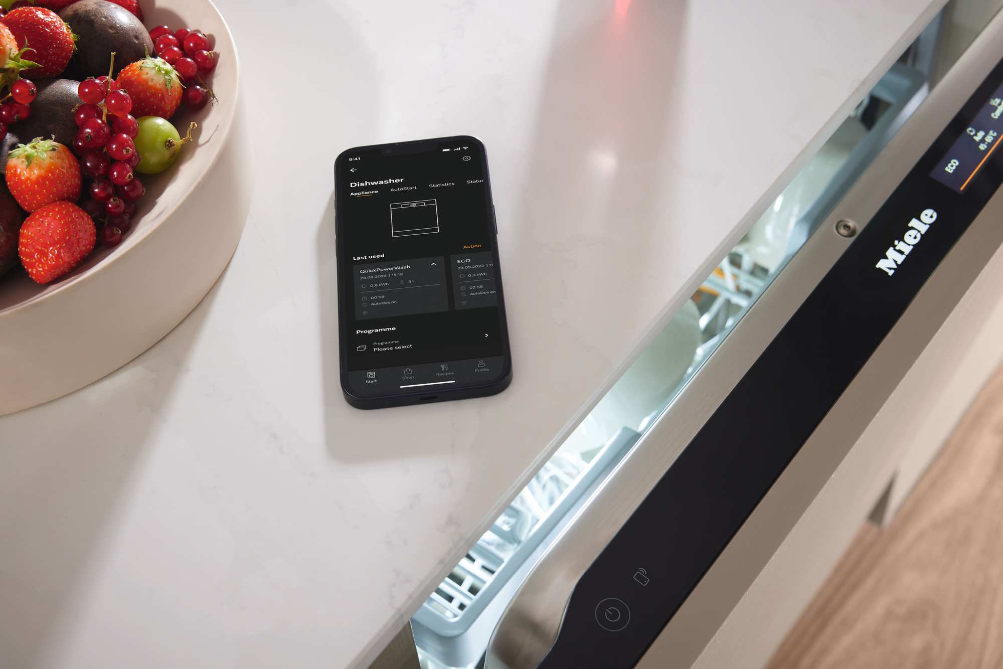 Miele Geschirrspüler Miele App Smartphone